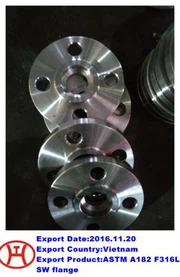 ASTM A 182 F 316 L flanșă SW